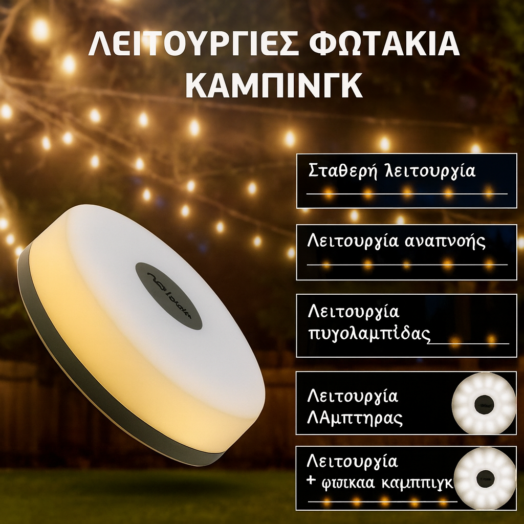 ✨ Αδιάβροχα LED – Μακρά Διάρκεια 💧