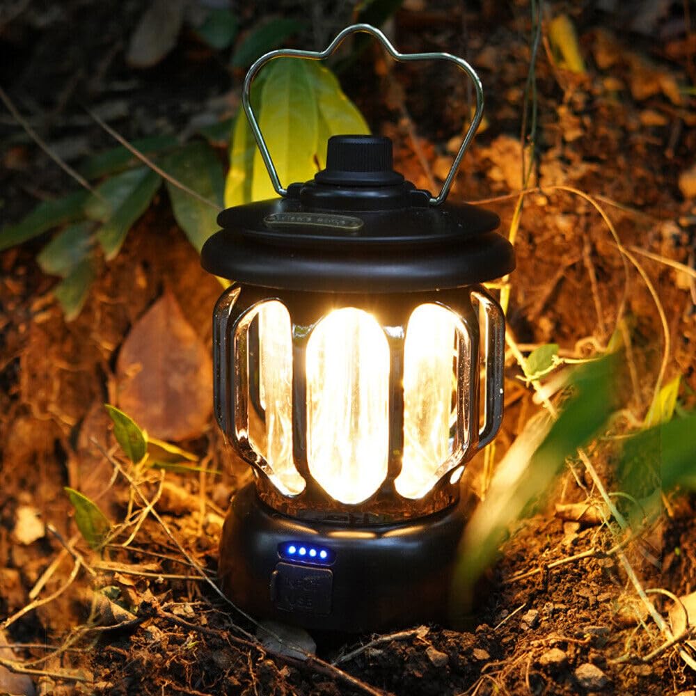 💡 Farol Retro LED Recargable USB ✨