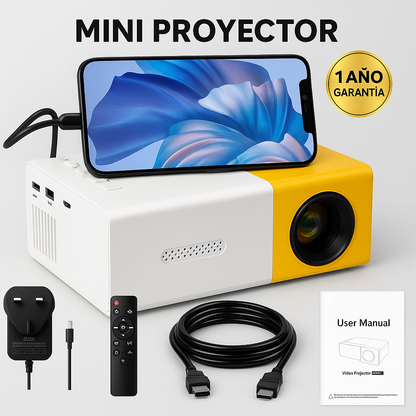 🎬 Proyector Portátil ProMax ™ ✨