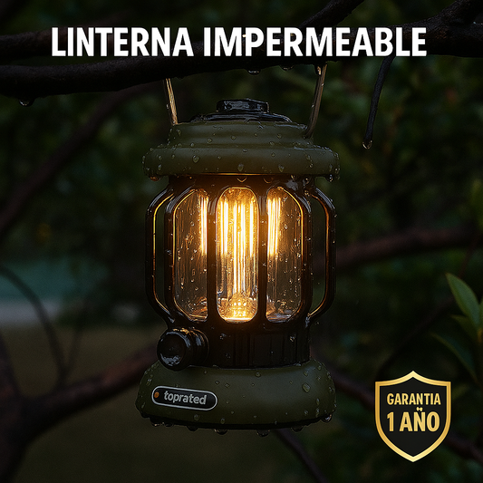 💡 Farol Retro LED Recargable USB ✨